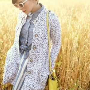 Gorgeous Elevenses Eyelet Trench Coat